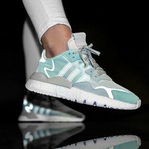 adidas Nite Jogger Womens Sneakers Mint